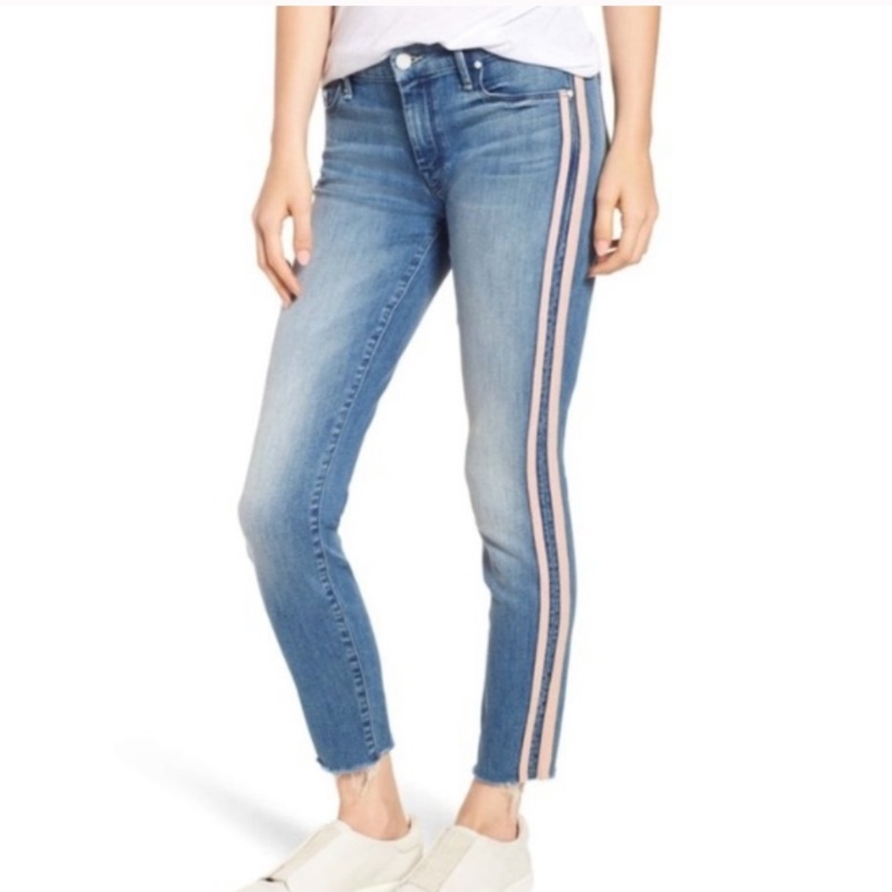 MOTHER Insider Crop Step Fray “Good Girls Race”